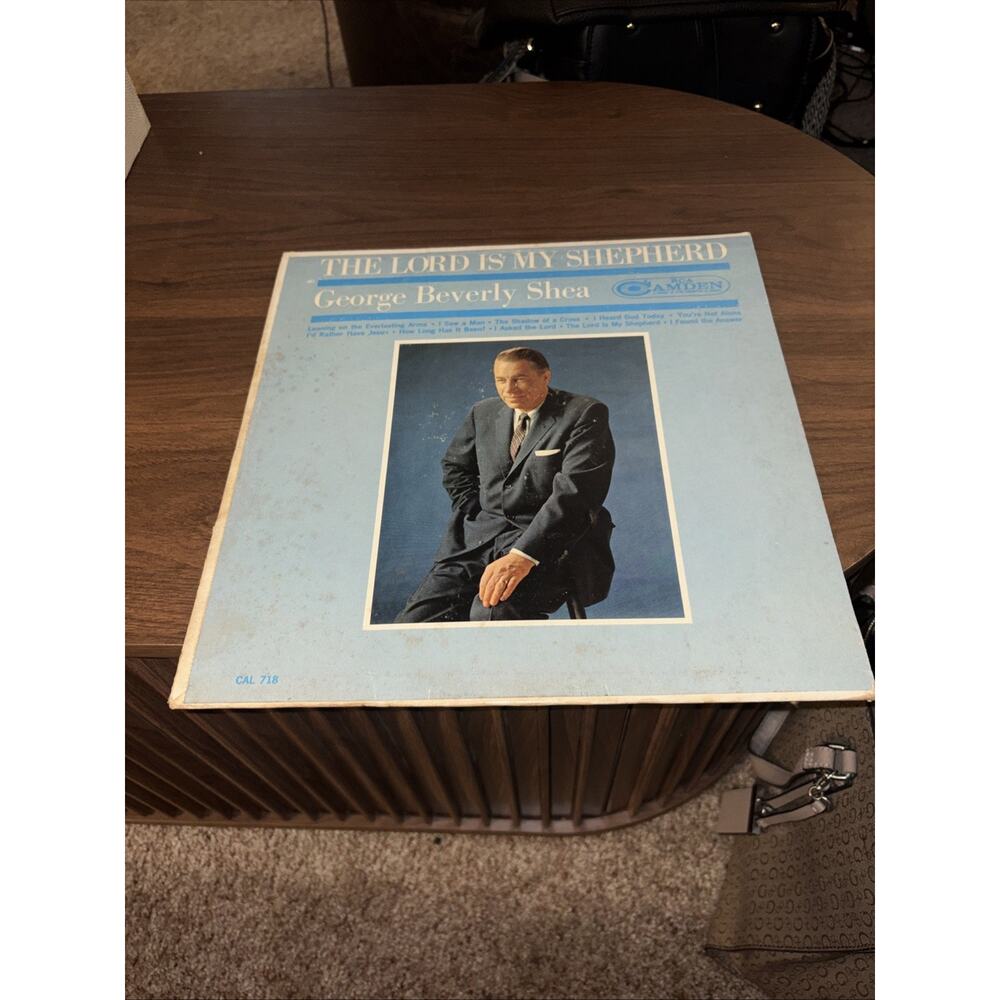 George Beverly The Lord Is My Shepherd Gospel Vinyl Record Album LP 92